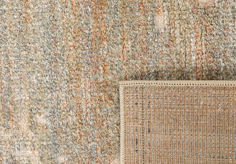 Thick Luxurious Modern Contemporary Kali Light Beige Mottled Colour Floor Rug