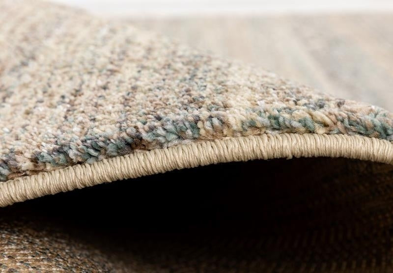 Thick Luxurious Modern Contemporary Kali Light Grey Mottled Patches Floor Rug