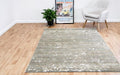 Thick Luxurious Modern Contemporary Kali Beige Mottled Patches Floor Rug