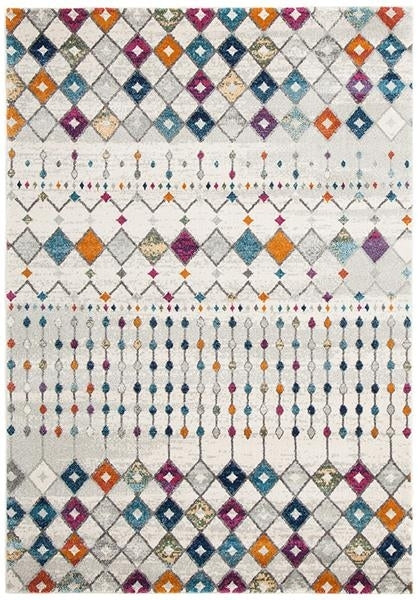 Modern Fantacy Orion Multi Floor Area Rugs Circles and Runners