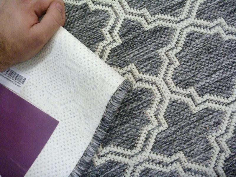 Clearance Hall Runners Gest Shaded Grey Flat-weave Moroccan 67 or 80cm Wide End of Roll Edged