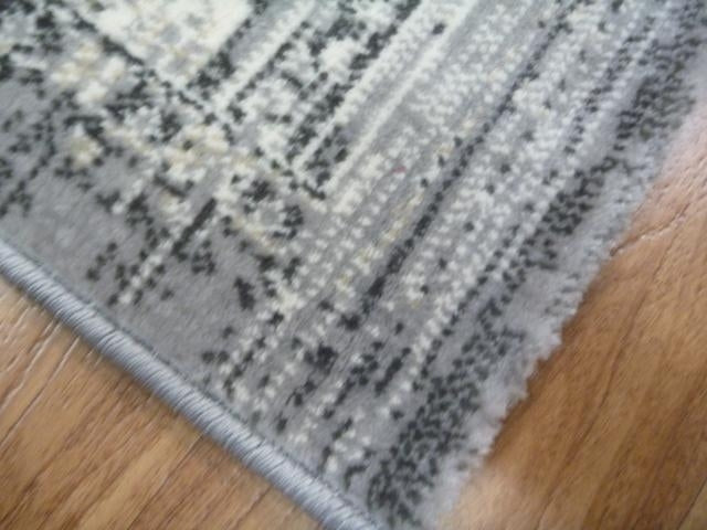 Persian Design Floor Area Rugs & Runner Tabernacle Grey Panels
