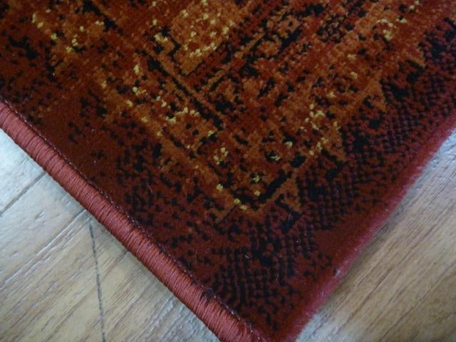 Persian Design Floor Area Rugs & Runner Tabernacle Red Panels