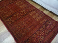 Persian Design Floor Area Rugs & Runner Tabernacle Red Panels