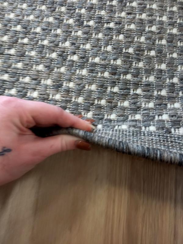 Rubber Back Hall Runner Flat-weave Gest Metal 67 or 80cm wide Plain Design by the Meter