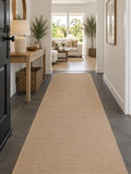 Clearance Runners Sand Sisal Look Indoor Outdoor Rugs and Runners
