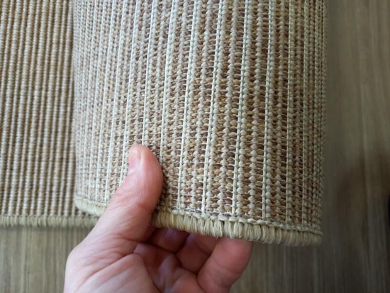 Clearance Runners Sand Sisal Look Indoor Outdoor Rugs and Runners