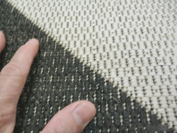 Outdoor Rugs Moda Black Chevron