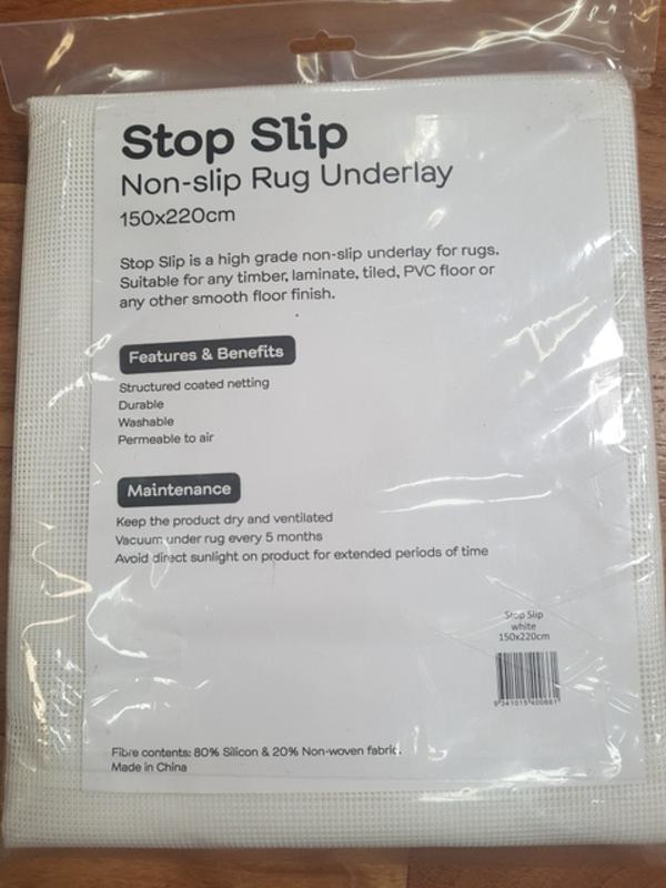 Stop Slip Rug Underlay Silicon Pad for Rugs Moving on Hard Floors Non-Slip