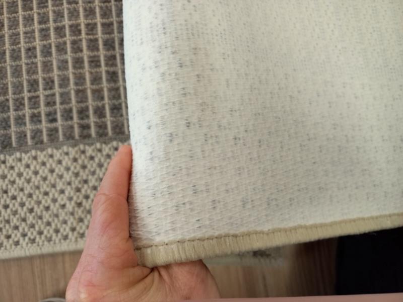 Clearance Hall Runner Taupe Cream Sunrise Flat-weave 67, 80 or 100cm Wide End of Roll Edged
