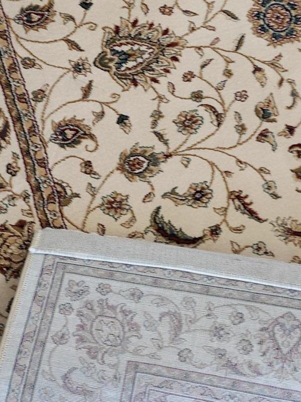 Persian Rugs Heritage Cream Floor Rug All Over Soft Feel Pile
