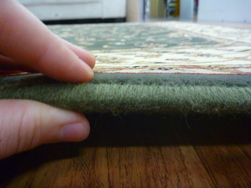 Persian Rugs Heritage Green Floor Rug All Over Soft Feel Pile