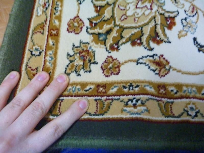 Persian Rugs Heritage Green Floor Rug All Over Soft Feel Pile