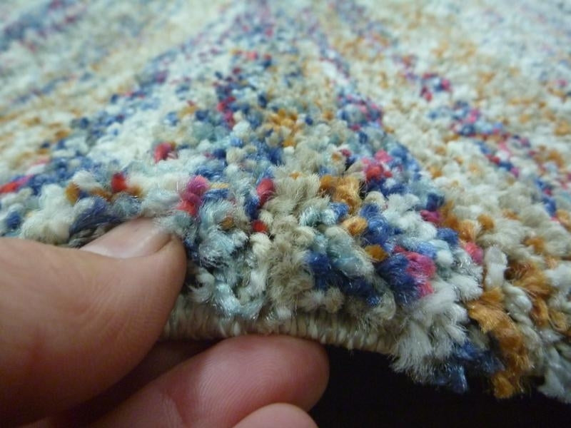 Sight Multi Coloured Lines Modern Design Soft 20mm Thick Floor Area Rugs