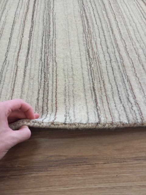 Chunky Wool Rugs Hand Loomed Whisper New Fog