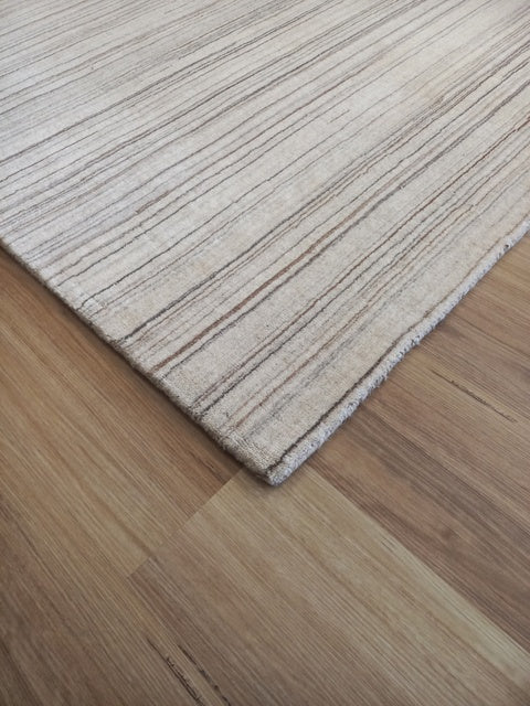 Chunky Wool Rugs Hand Loomed Whisper New Stone