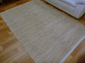 Natural Fiber Hyacinth Flat-weave Floor Area Rug
