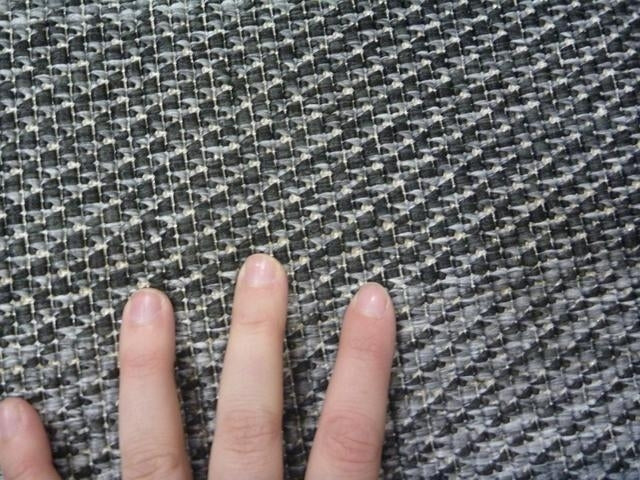 Washable & Reversible Outdoor Patio Plain Design Charcoal Floor Area Rugs