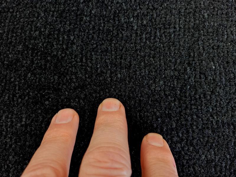 Black Grandeur Plush Pile Wedding Event Exhibition Thick Washable Carpet Aisle Runner