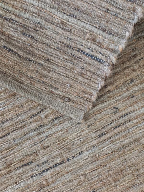 100% Jute Hand Woven Natural Fiber Chief Floor Area Rug