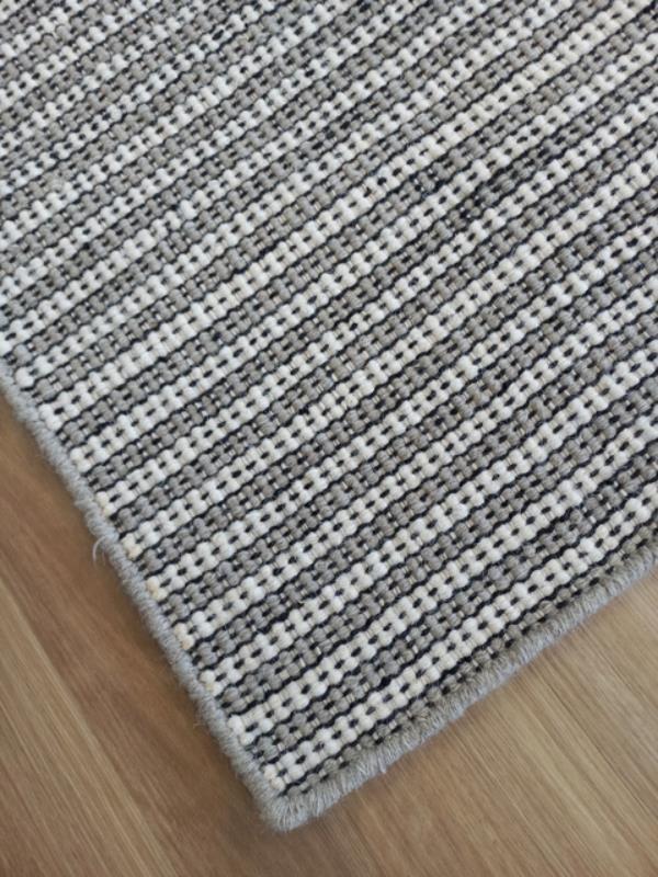 Wool Rugs Classic Loop Flatweave Sand Lines