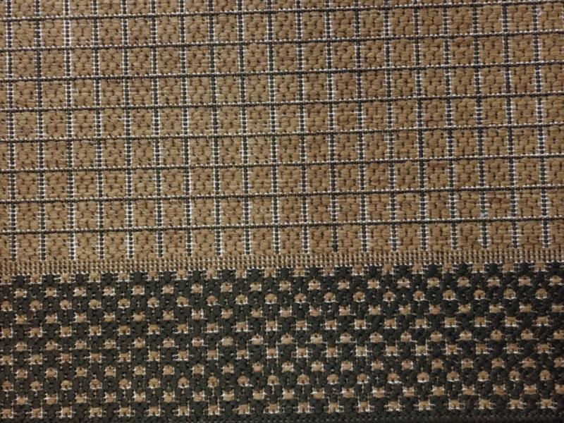 Clearance Hall Runners Brown Black Sunrise Flat-weave 67 or 80cm Wide End of Roll Edged