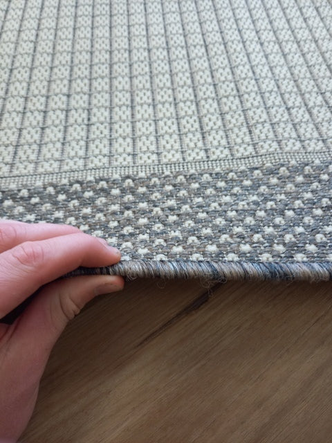 Sunrise Cream Taupe Flatweave Area Floor Rugs also Hall Runners and Round