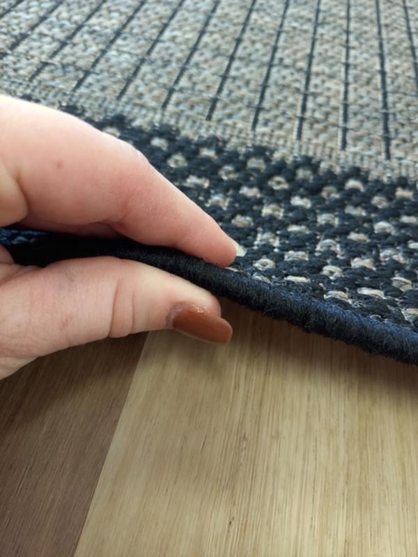 Clearance Hall Runner Metal Black Sunrise Flat-weave 67, 80, or 100cm Wide End of Roll Edged