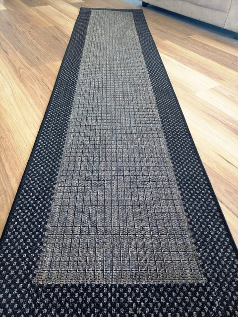 Sunrise Metal Black Flatweave Area Floor Rugs also Hall Runners and Round