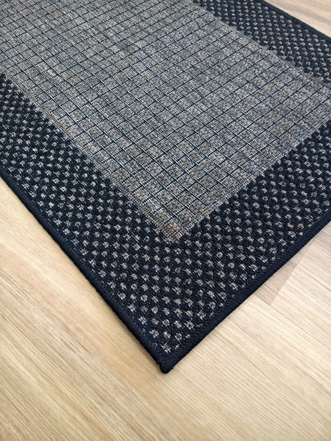 Sunrise Metal Black Flatweave Area Floor Rugs also Hall Runners and Round