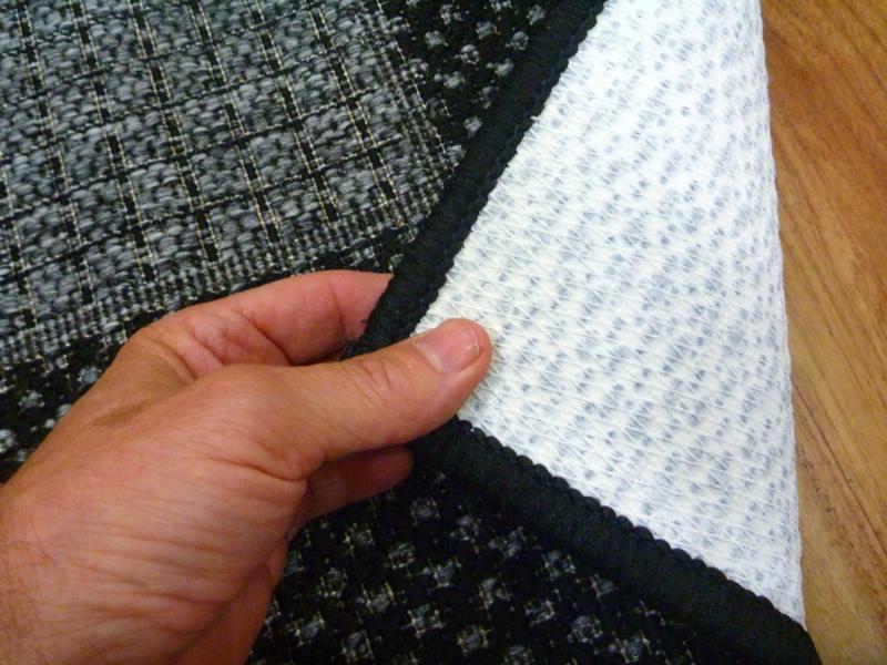 Sunrise Silver/Grey Black Flatweave Area Floor Rugs also Hall Runners and Round