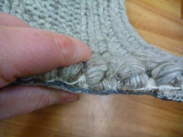 Handwoven Mixed Textured Weaves Wool & Art-Silk Diva Taupe 20mm Thick Area Floor Rug