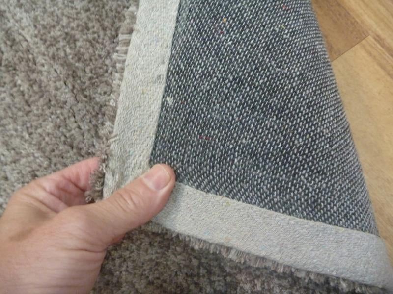 Super Soft n Cuddly 23mm Thick Pile Graduation Sand Modern Floor Rugs