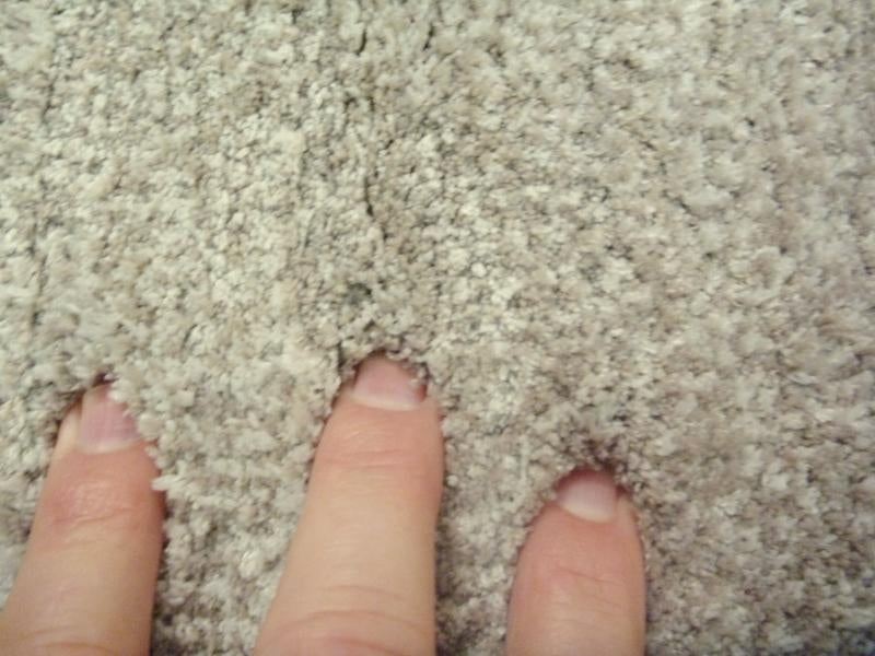 Super Soft n Cuddly 23mm Thick Pile Graduation Sand Modern Floor Rugs