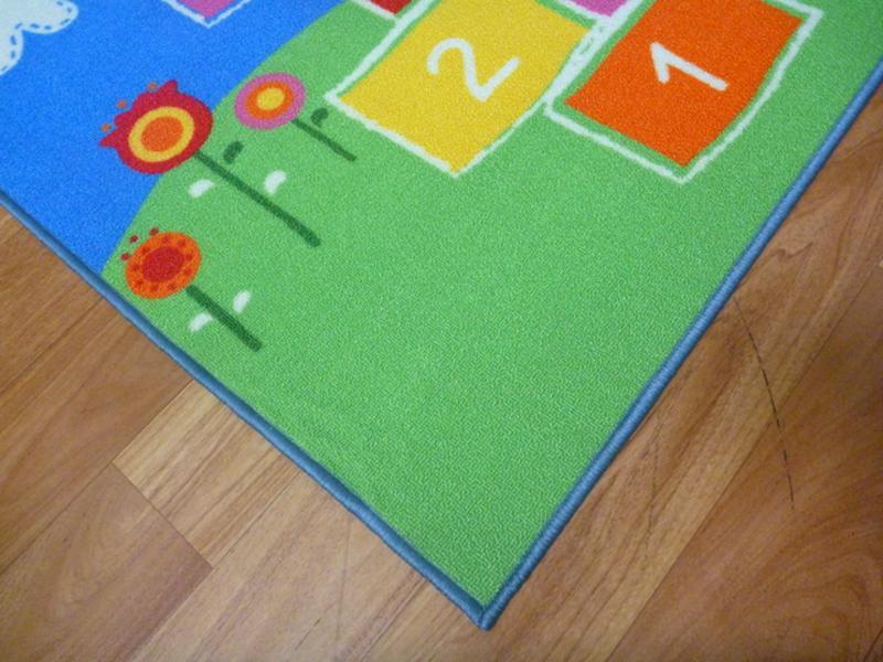 Hopscotch Kids Rug 100x140cm, 133x180cm Children's Activity Playmat