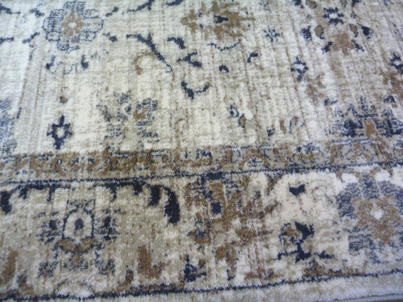 Clearance Hall Runners Chorus Beige Allover 80cm Wide End of Roll Edged