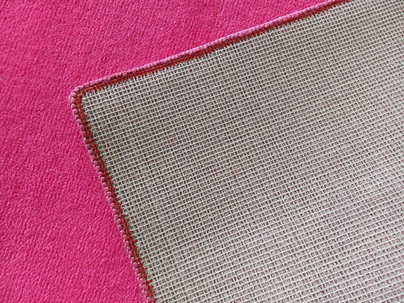 Pink Grandeur Plush Pile Wedding Event Exhibition Thick Washable Carpet Aisle Runner