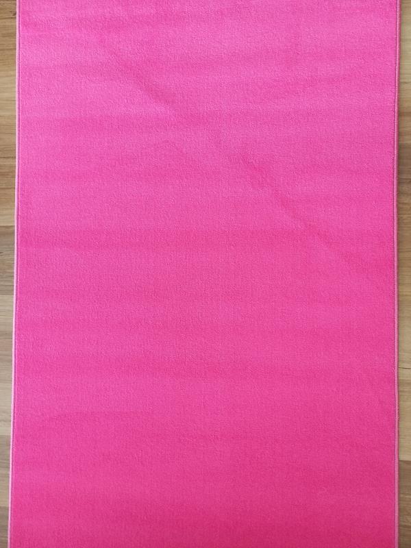 Pink Grandeur Plush Pile Wedding Event Exhibition Thick Washable Carpet Aisle Runner