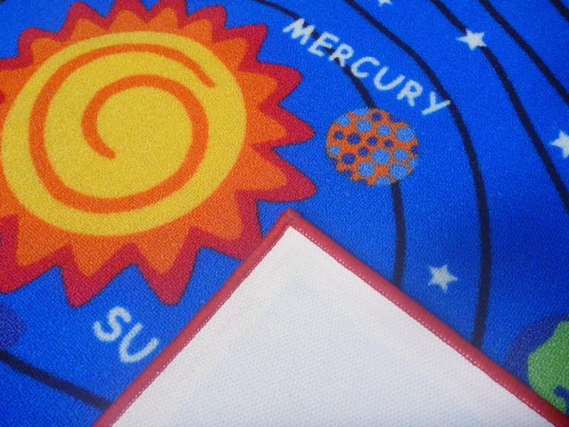 Solar System Educational Rugs 100x140cm, 133x180cm Kids Activity PlayMat