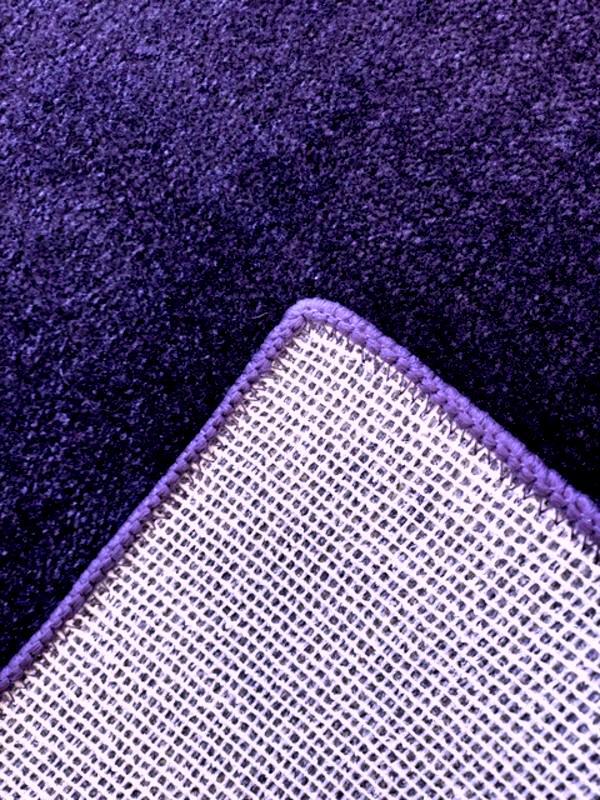 Purple Grandeur Plush Pile Wedding Event Exhibition Thick Washable Carpet Aisle Runner