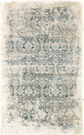 Persian Allover Mesh Worn Look Design Sage Soft Feel Raffia 11mm Thick Floor Area Rug