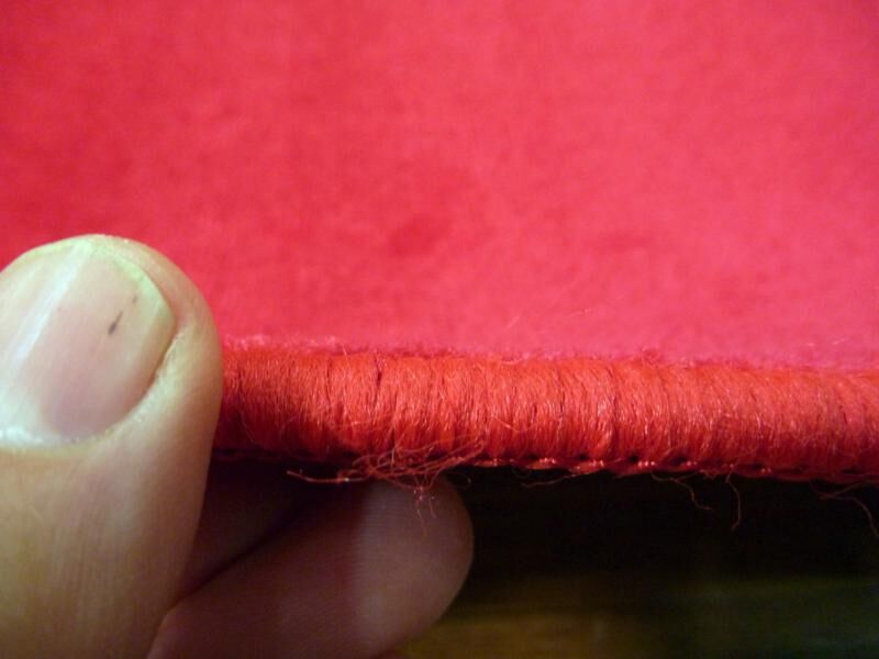 Red Grandeur Plush Pile Wedding Event Exhibition Thick Washable Carpet Aisle Runner
