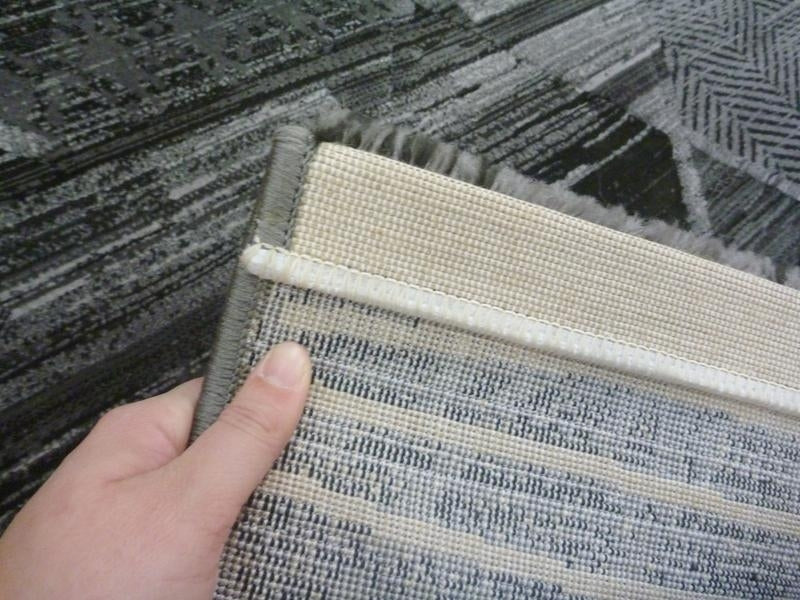 Very High Quality Modern Design Stamford Charcoal Triangles Floor Rug