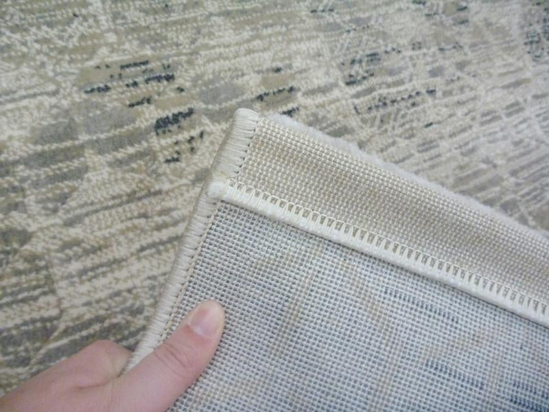 Very High Quality Modern Design Stamford Cream Illusion Worn Look Floor Rug