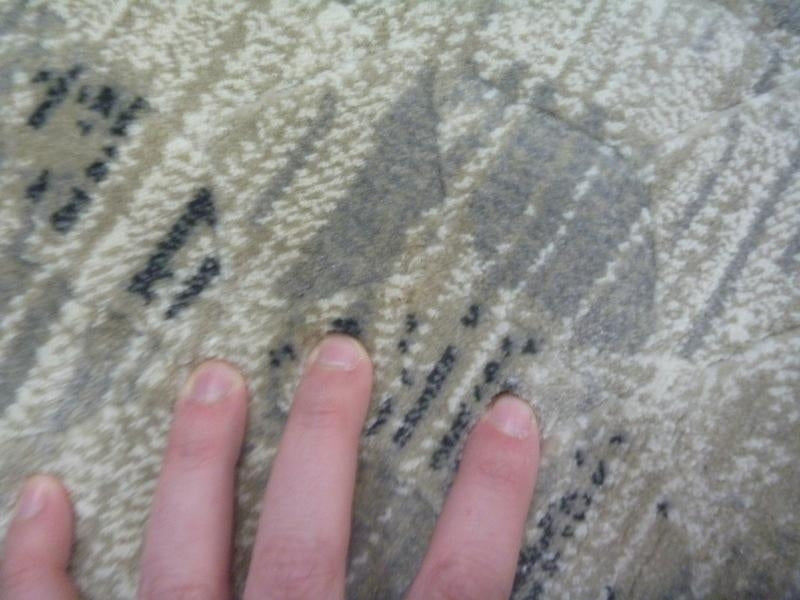 Very High Quality Modern Design Stamford Cream Illusion Worn Look Floor Rug