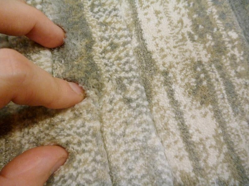 Clearance Hall Runners Stamford Beige Grey Cream Panels 80cm Wide End of Roll Edged