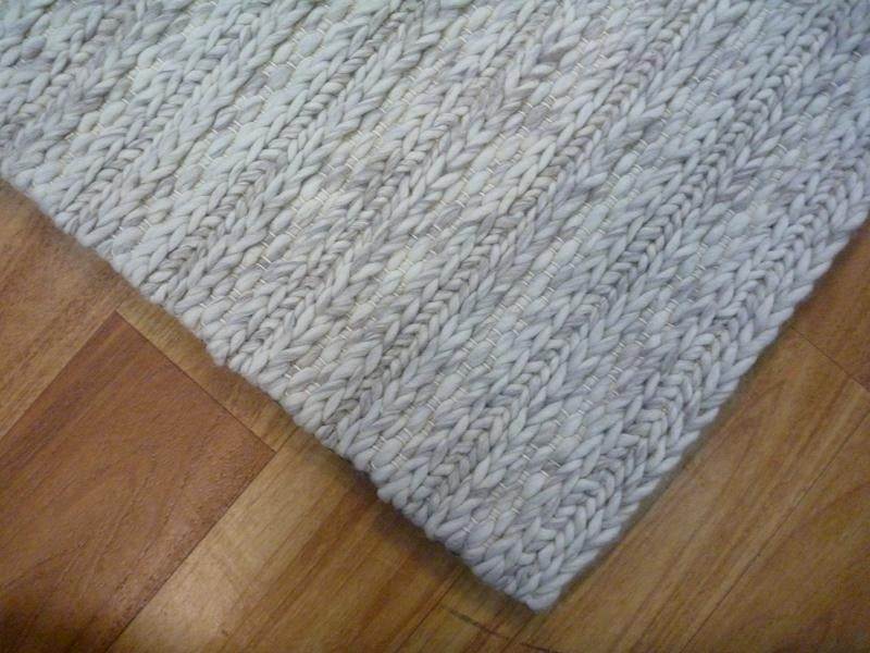 Hand-knotted New Zealand Wool Svend Grey Area Floor Rug