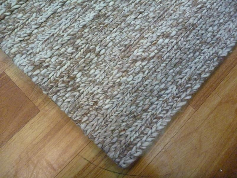 Hand-knotted New Zealand Wool Svend Taupe Area Floor Rug
