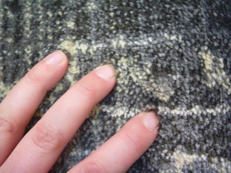 Persian Round Rugs Wash Design Chorus Charcoal Grey Allover Soft Feel