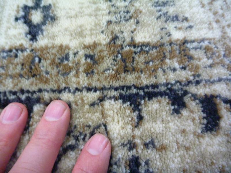 Persian Round Rugs Wash Design Chorus Beige Allover Soft Feel